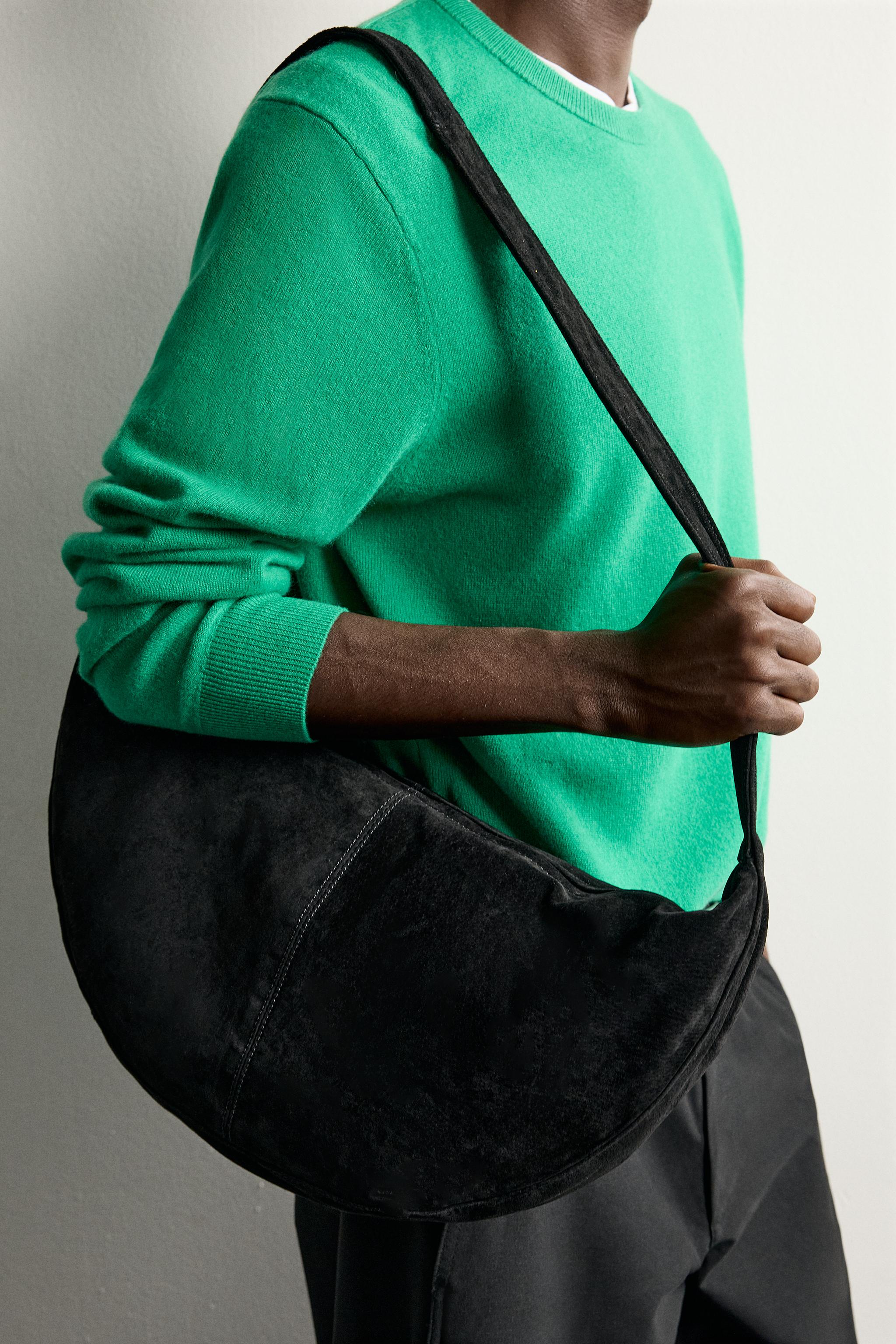 LEATHER SHOULDER BAG