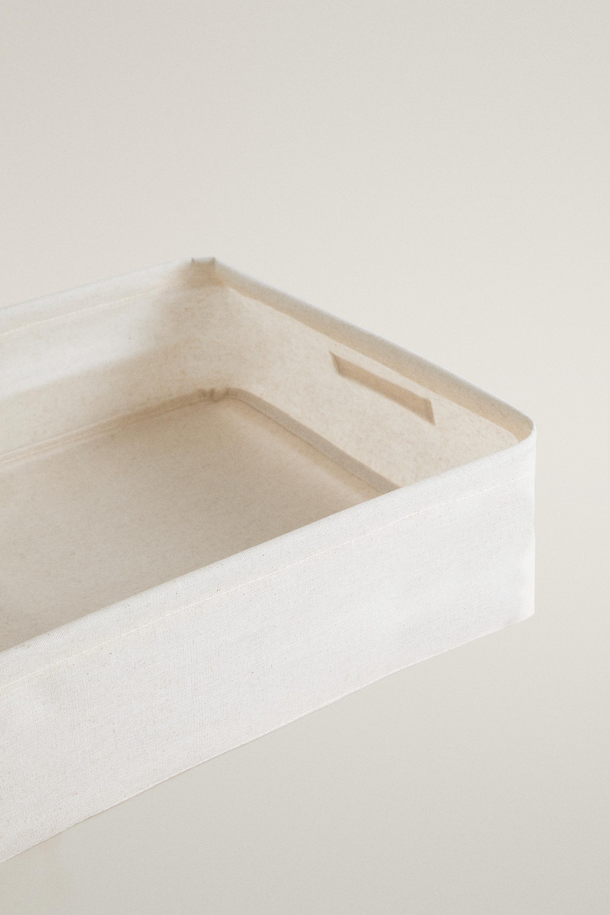 RESIN-COATED TEXTILE BASKET