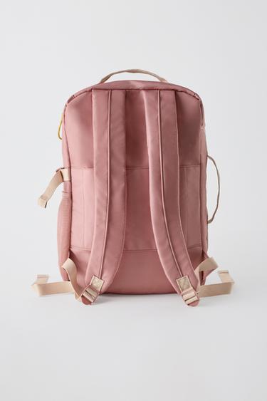 TRAVEL BACKPACK - Pink by Zara - Image 4