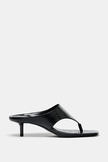 HEELED SANDALS - Black by Zara