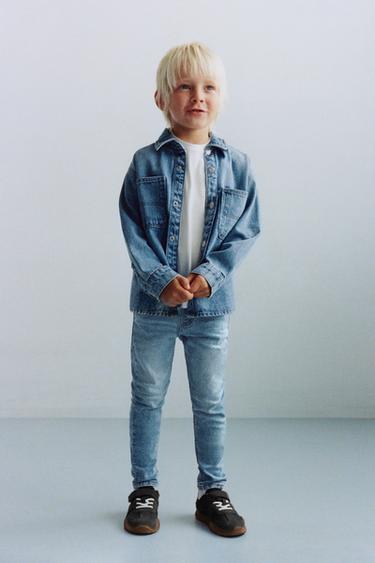 SKINNY JEANS - Mid-blue by Zara