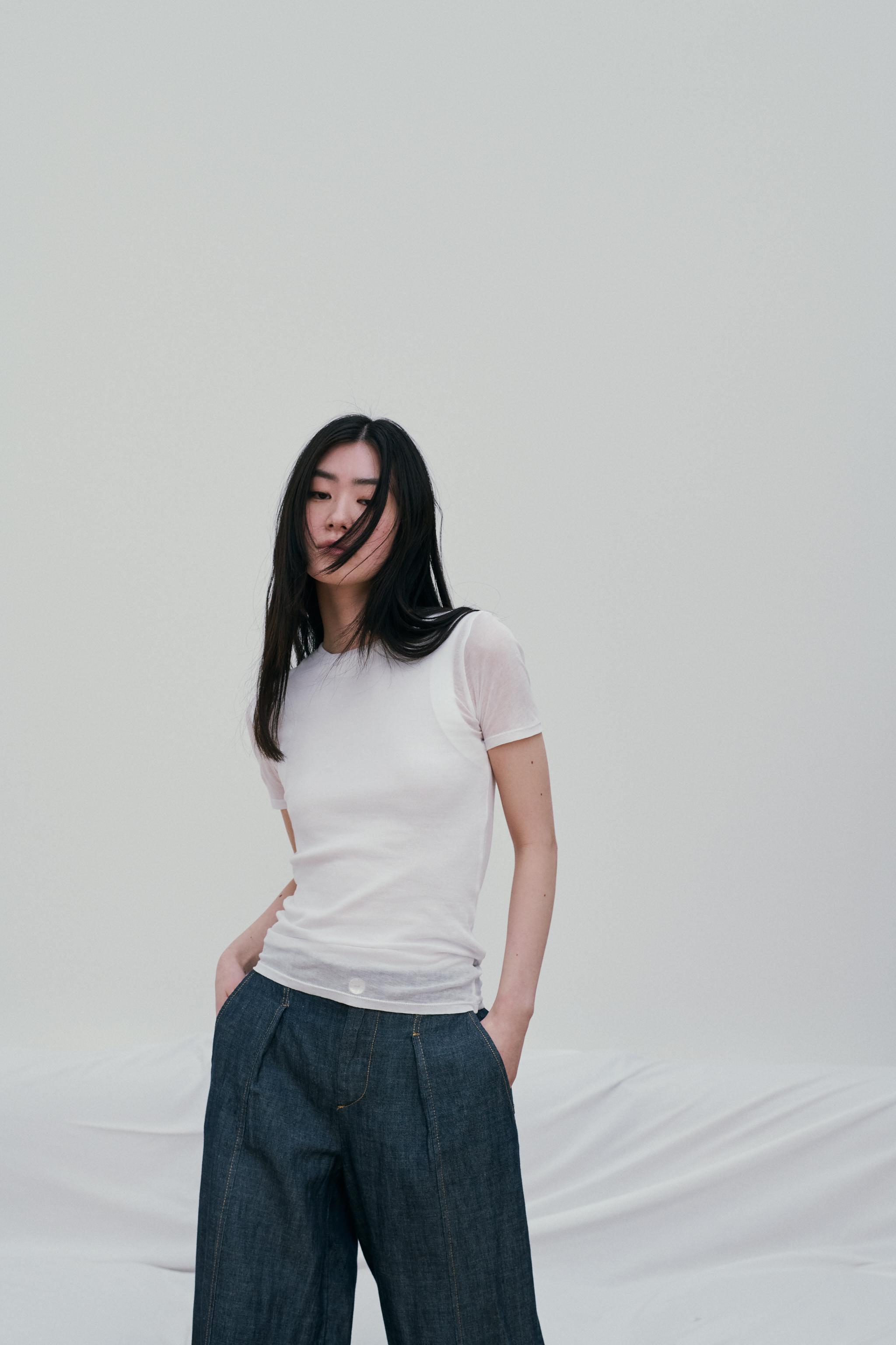 ZARA SUPIMA コットン Tシャツ LIMITED EDITION 0264/980 00264980712-p.jpg?ts=1741869080542