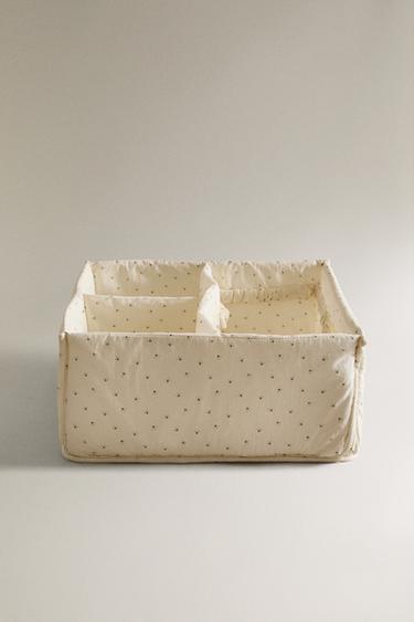 FLORAL BABY CLOTHES ORGANISER - Green by Zara - Image 0