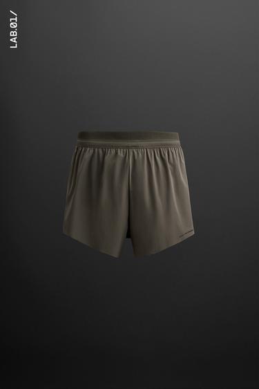 RUNNING SHORTS - Taupe grey by Zara