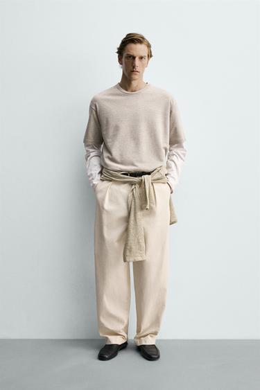 CAMISETA RELAXED FIT  RAYAS - rayas de Zara