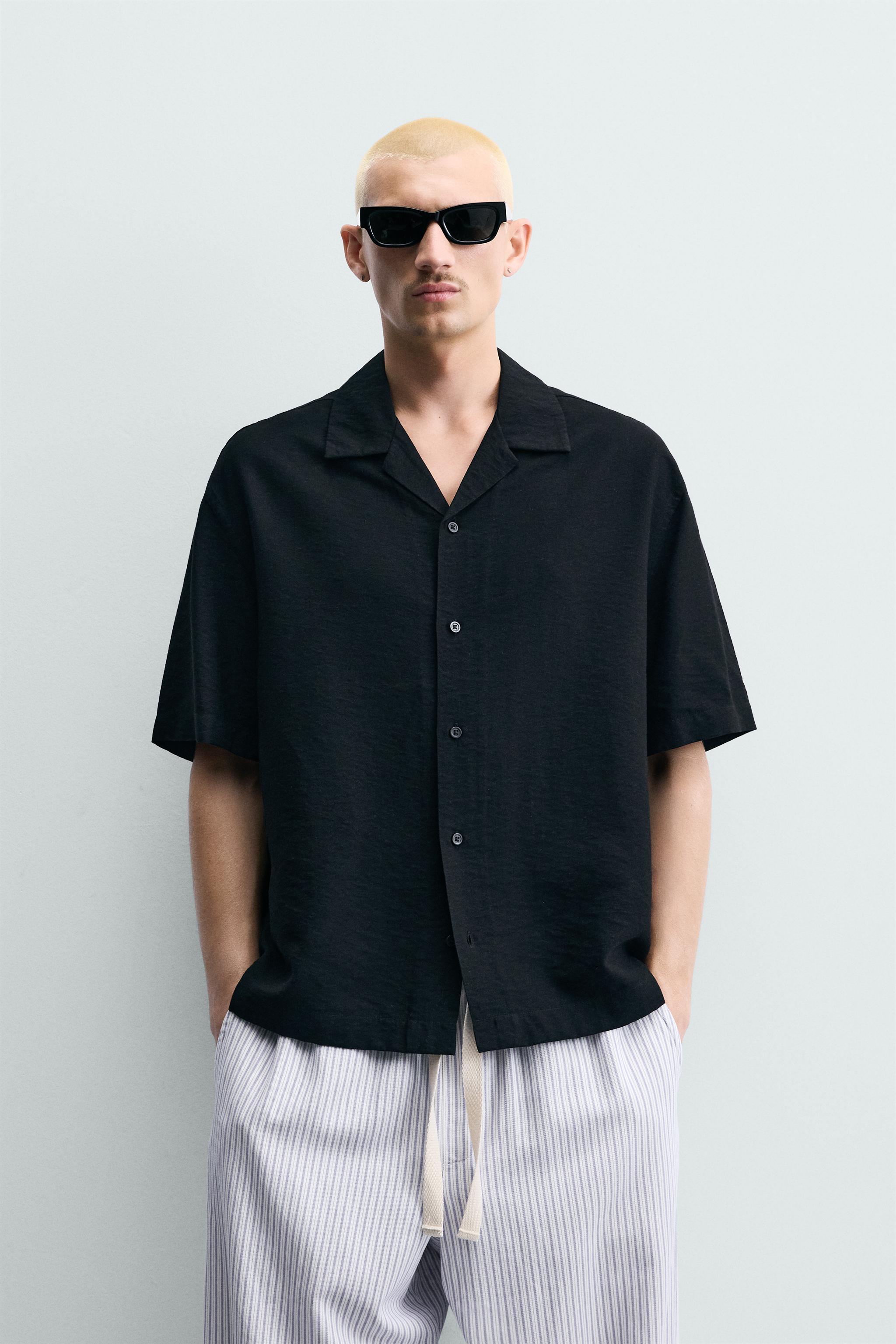 RELAXED FIT STRIPED SHIRT