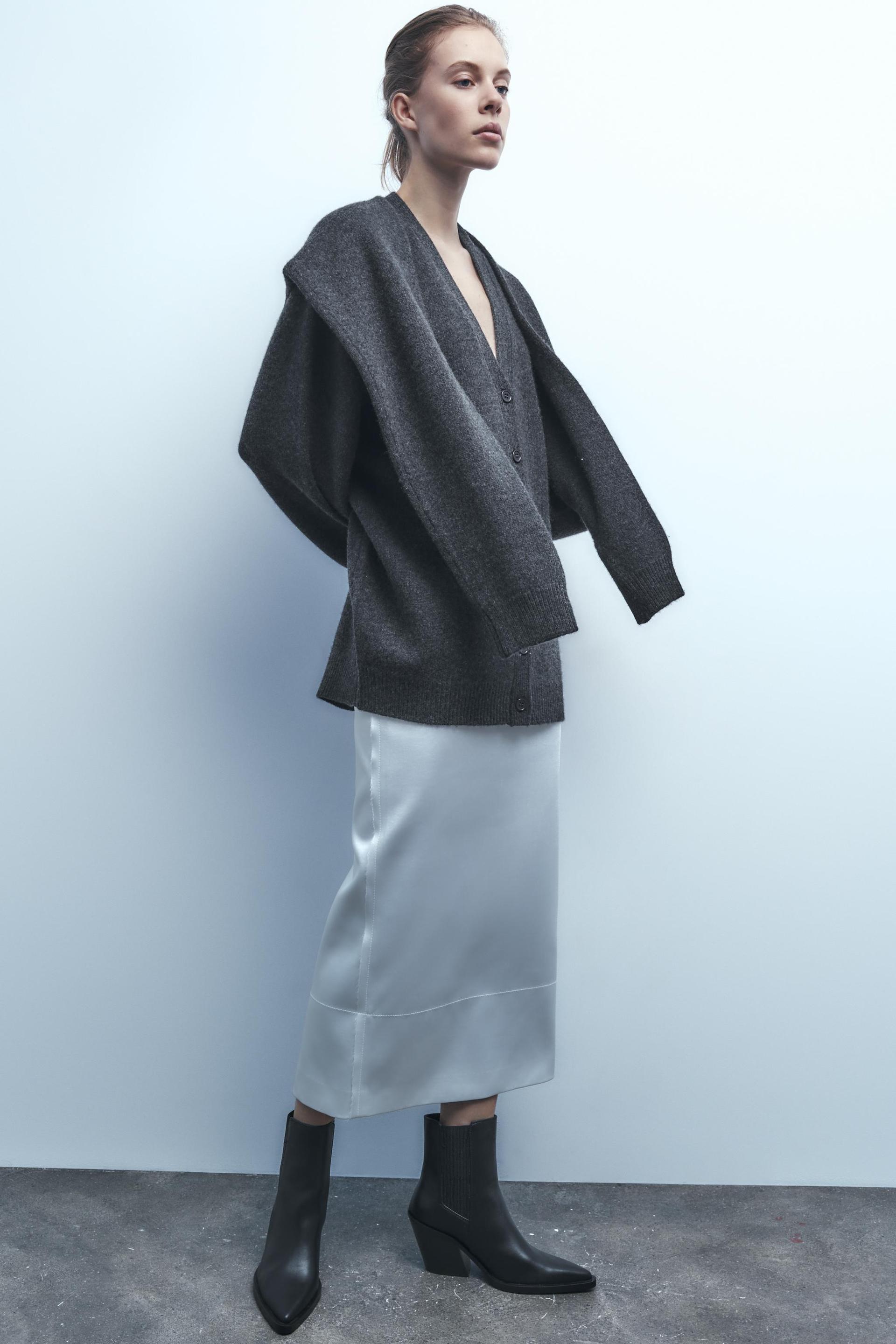 COWBOYSTYLE ANKLE BOOTS Black ZARA South Africa