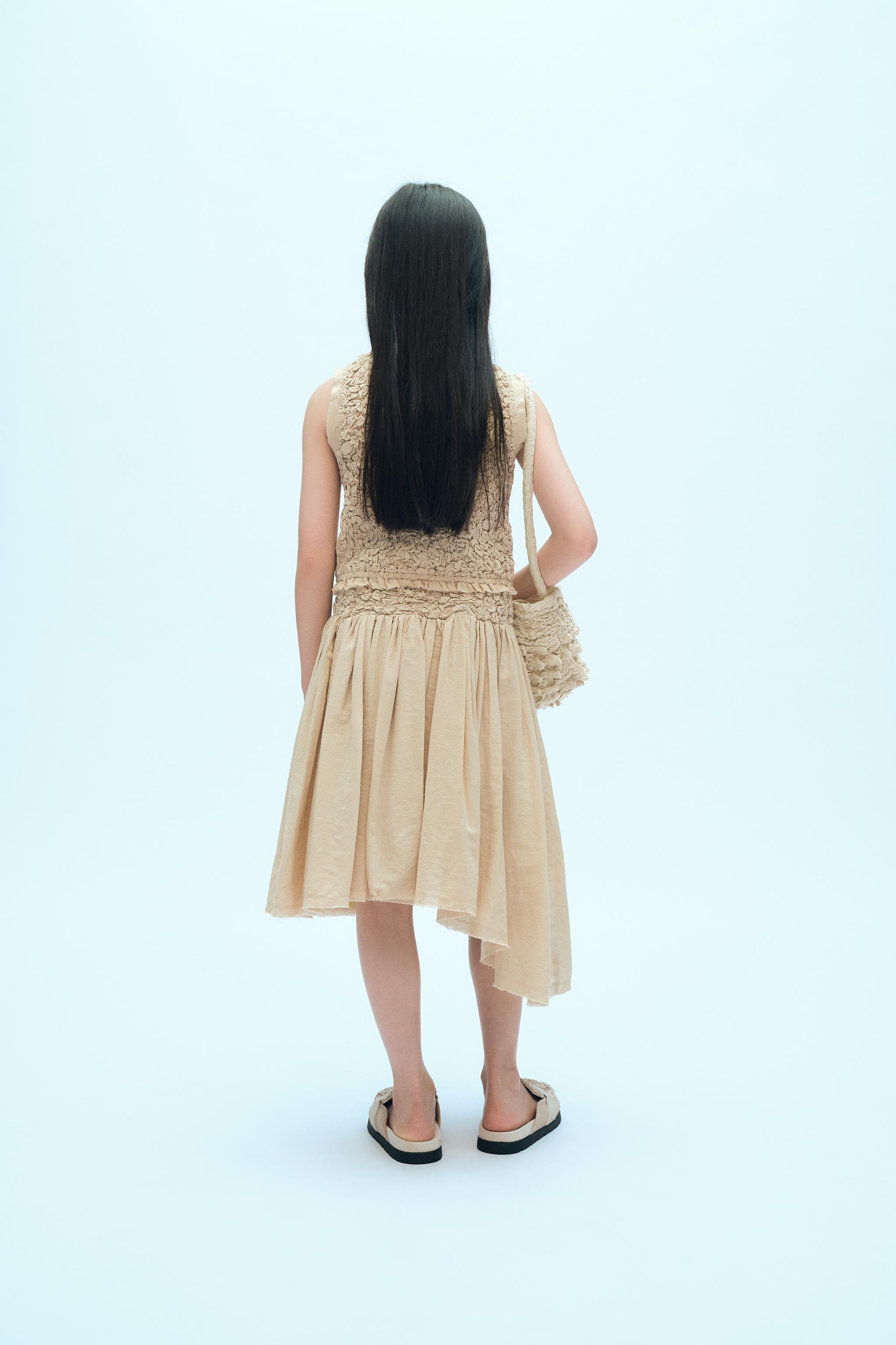 MSGM ストラッフアシンメトリフリルトレス 3641MDA41247106 06 MSGM｜アシンメトリープリーツスカート
