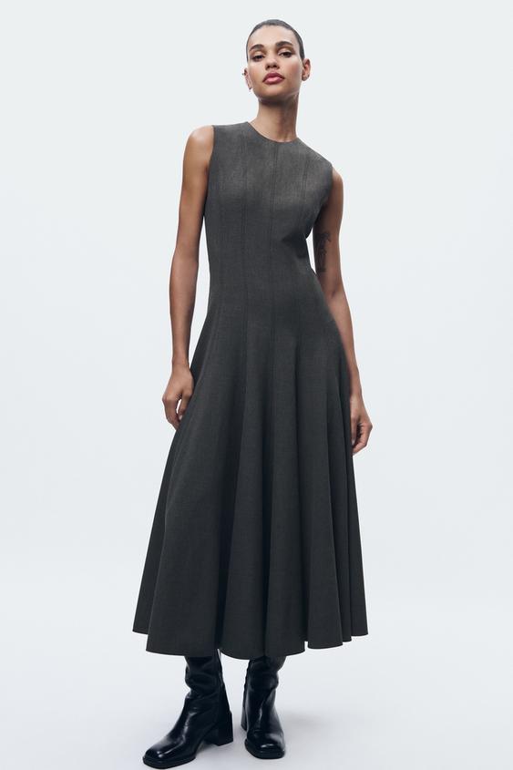 Vestidos Cinza para mulher, Nova Coleção Online
