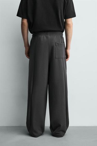 INTERLOCK CARGO JOGGING TROUSERS - Mid-grey by Zara - Image 2