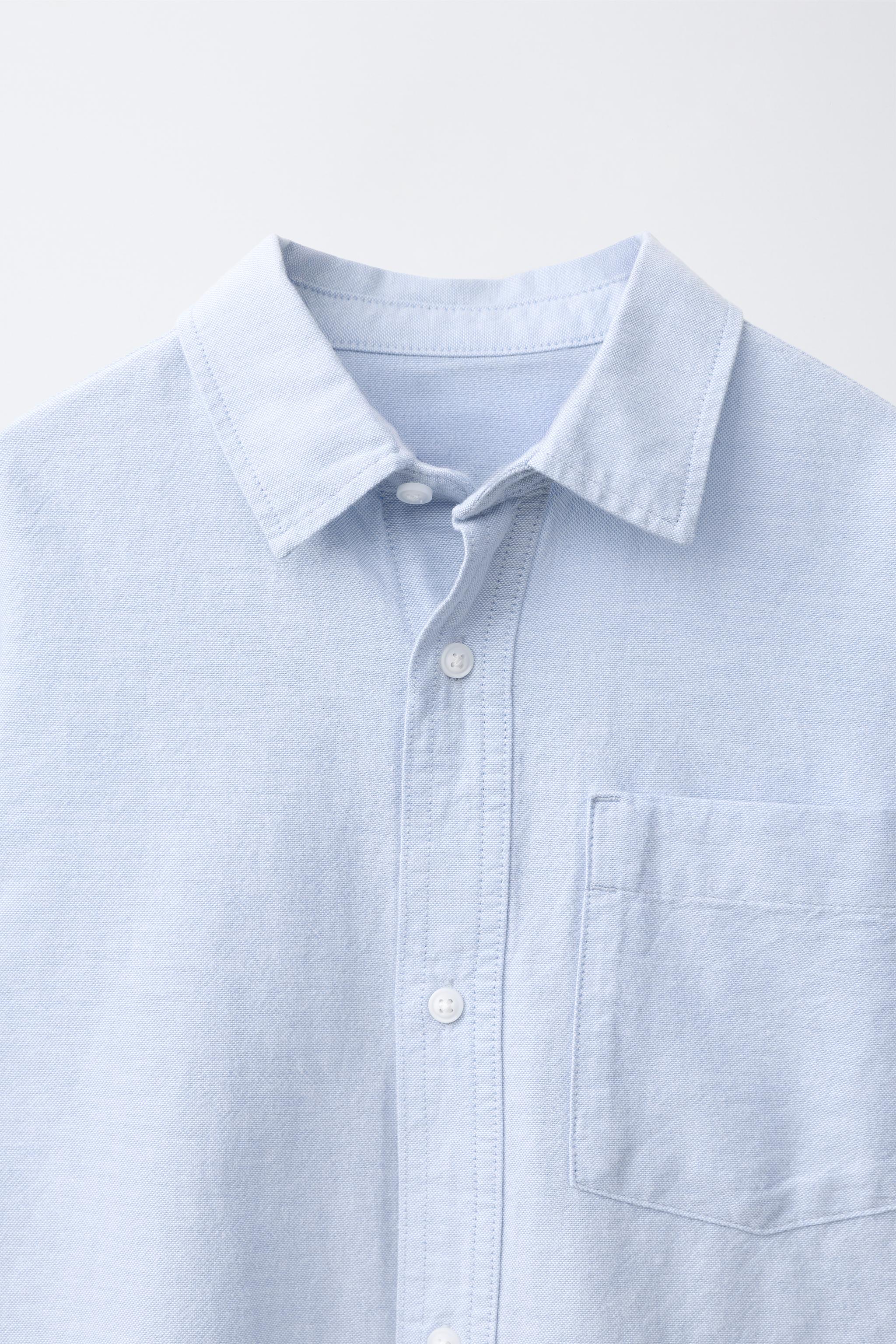 SOLID OXFORD SHIRT