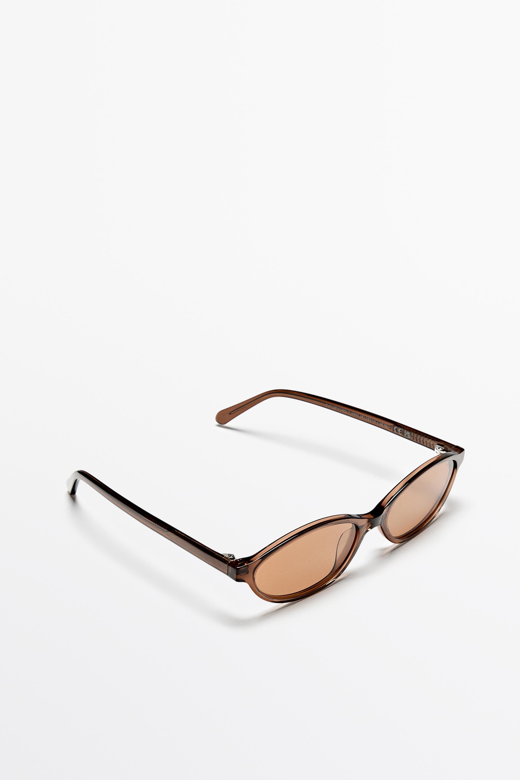 Lunettes de soleil ovales