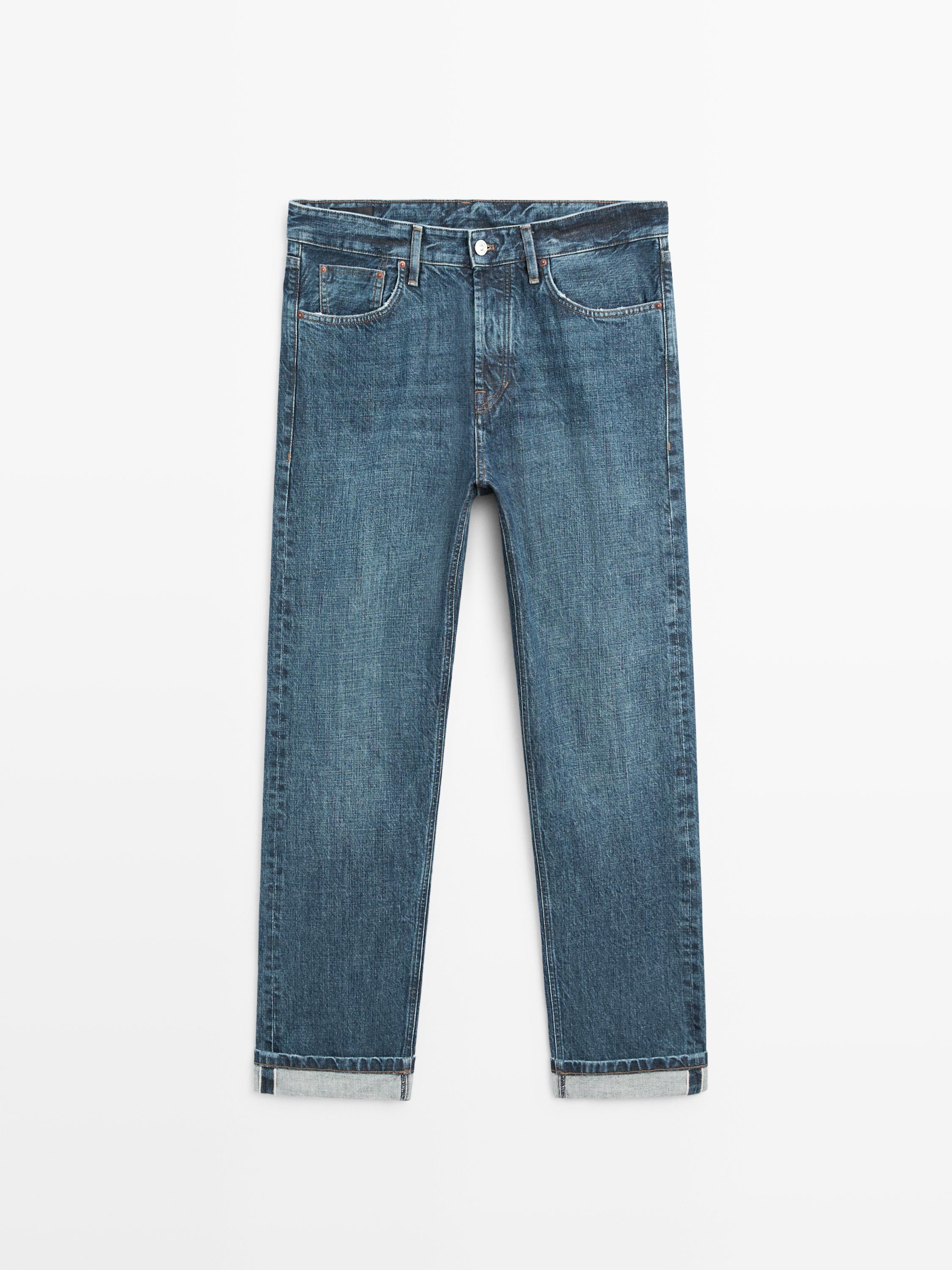 Selvedge fit jeans — Indigo