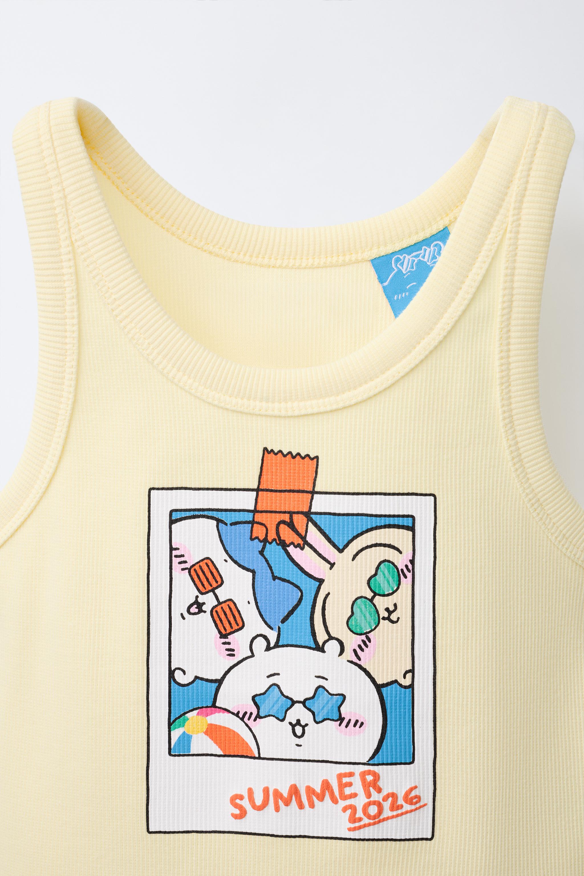 CHIIKAWA @NAGANO TOP - Yellow | ZARA United States