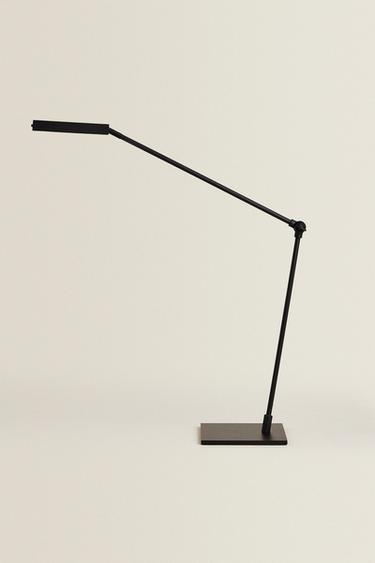 LED-BORDLAMPE I METAL - Vasket sort fra Zara
