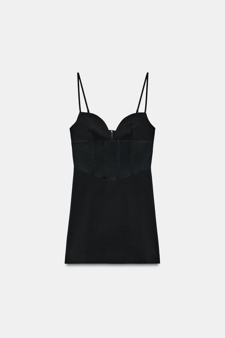 VESTIDO COMBINADO INSPIRADO EN CORSETERÍA 6