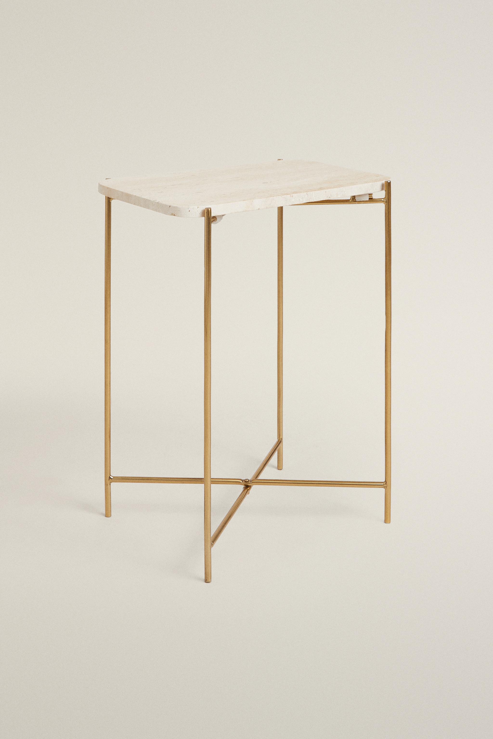 MARBLE SIDE TABLE