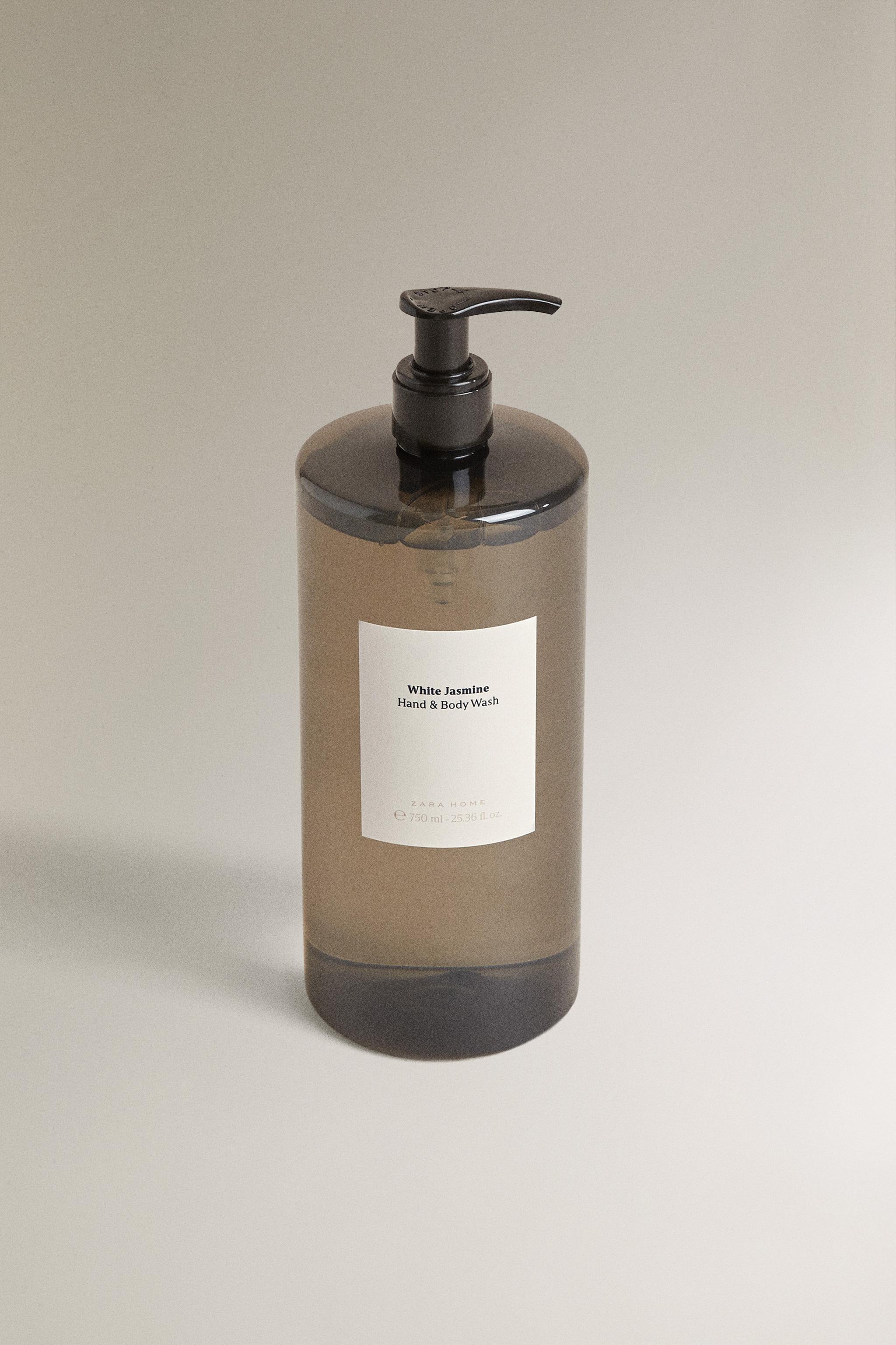 (750 ML) WHITE JASMINE LIQUID HAND AND BODY SOAP — White