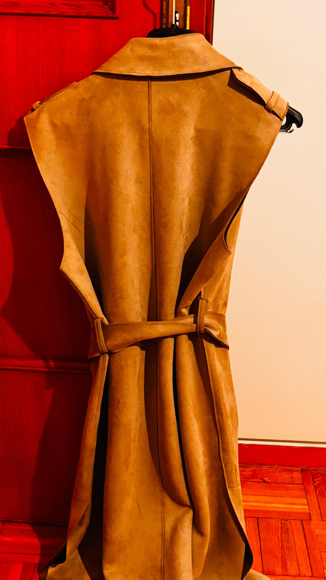 FAUX SUEDE WAISTCOAT - Image 2