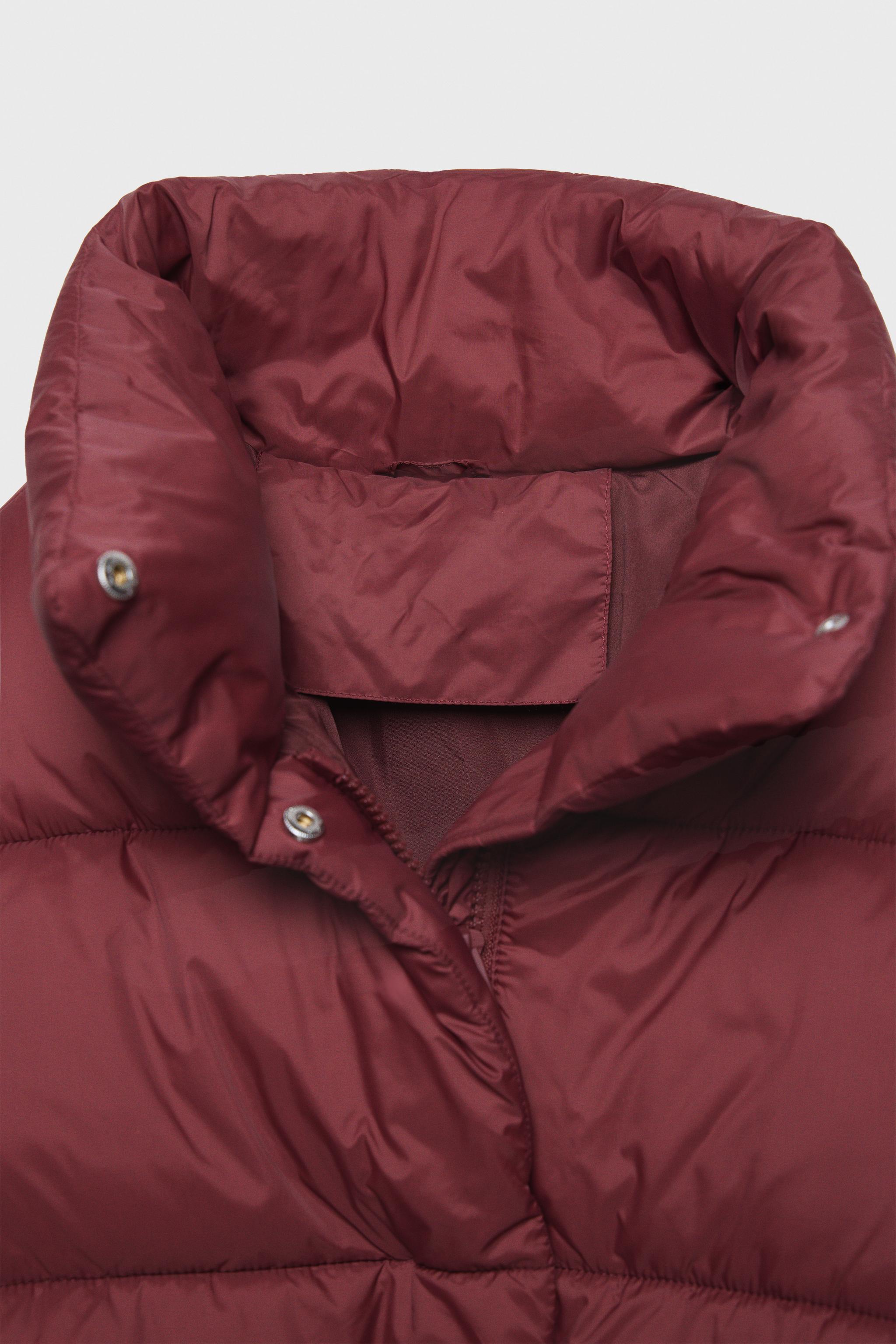 Z3D NYLON PUFFER JACKET - Burgundy | ZARA United States Z3D NYLON PUFFER JACKET - Burgundy | ZARA United States