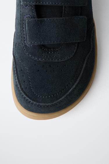 TENNIS DAIM BAREFOOT - Bleu marine de Zara - Image 4