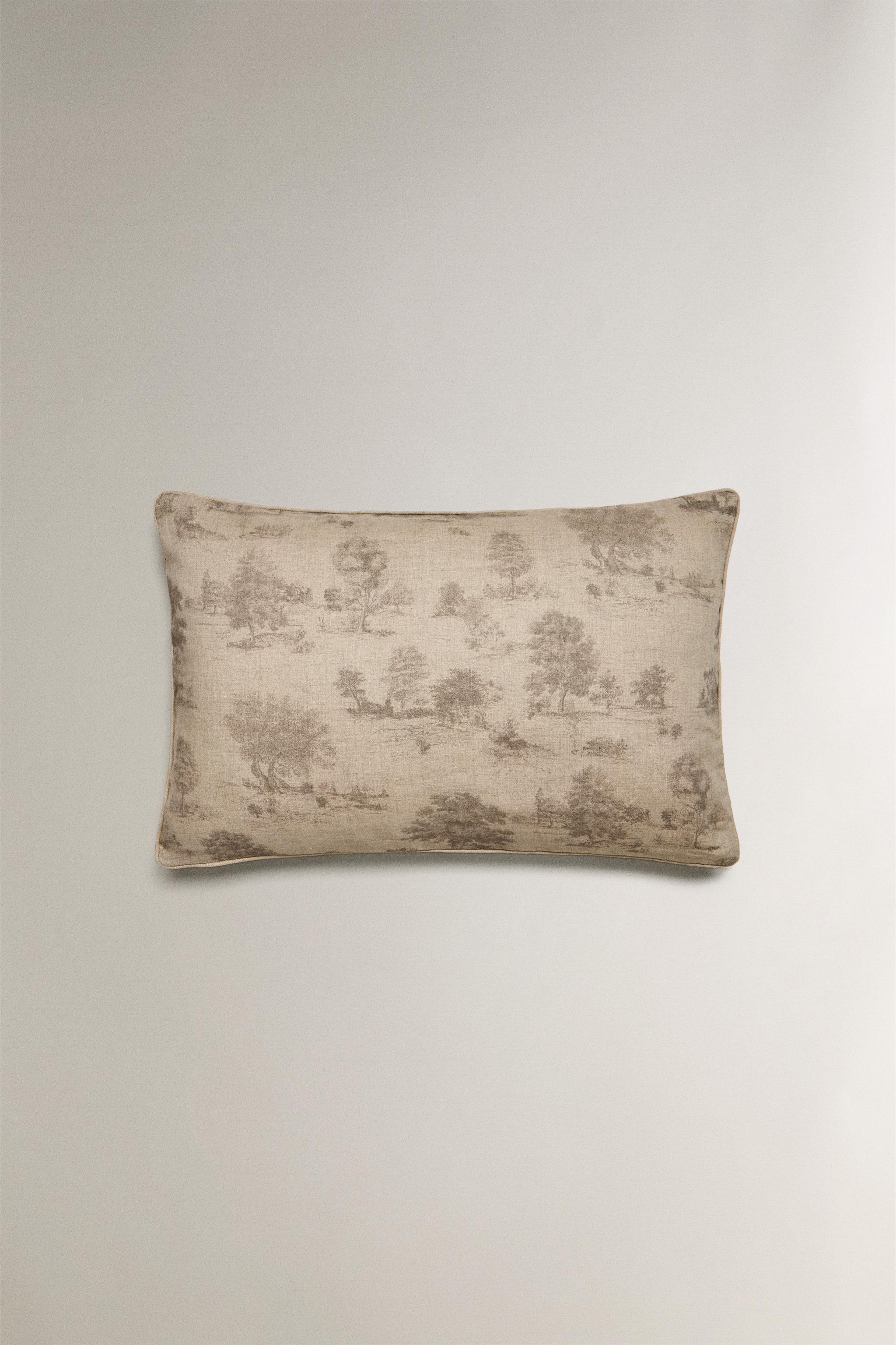 TOILE DE JOUY THROW PILLOW COVER