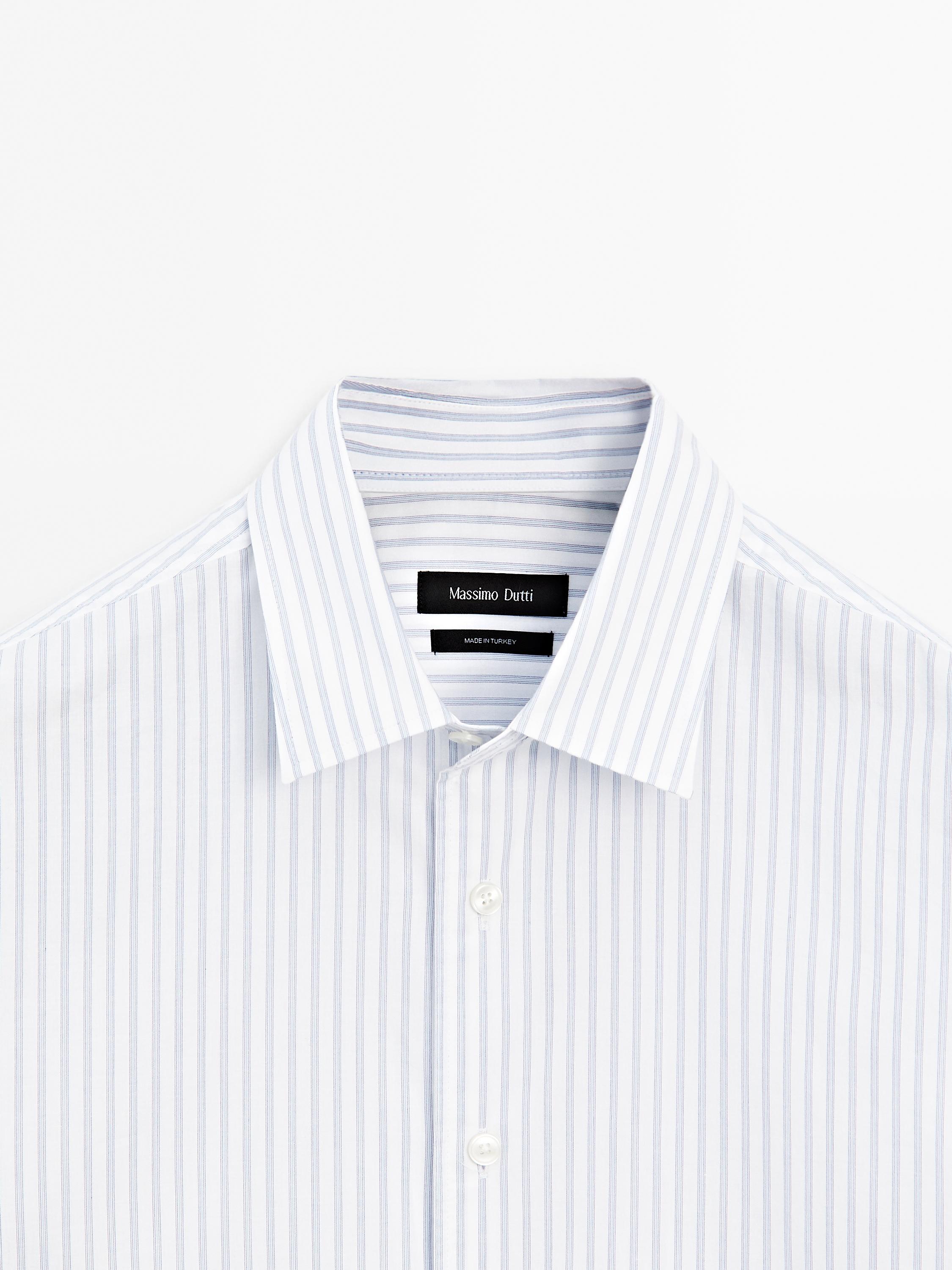 Chemise à rayures regular fit