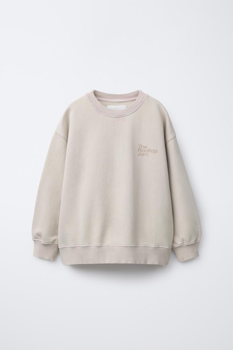 Dye Sweatshirt Zara Zara Tie Dye Jumper Sweatshirt Sudadera Ropa Tie Dye Zara Calça Moletom Tie-Dye Menino Cinza  Marisol