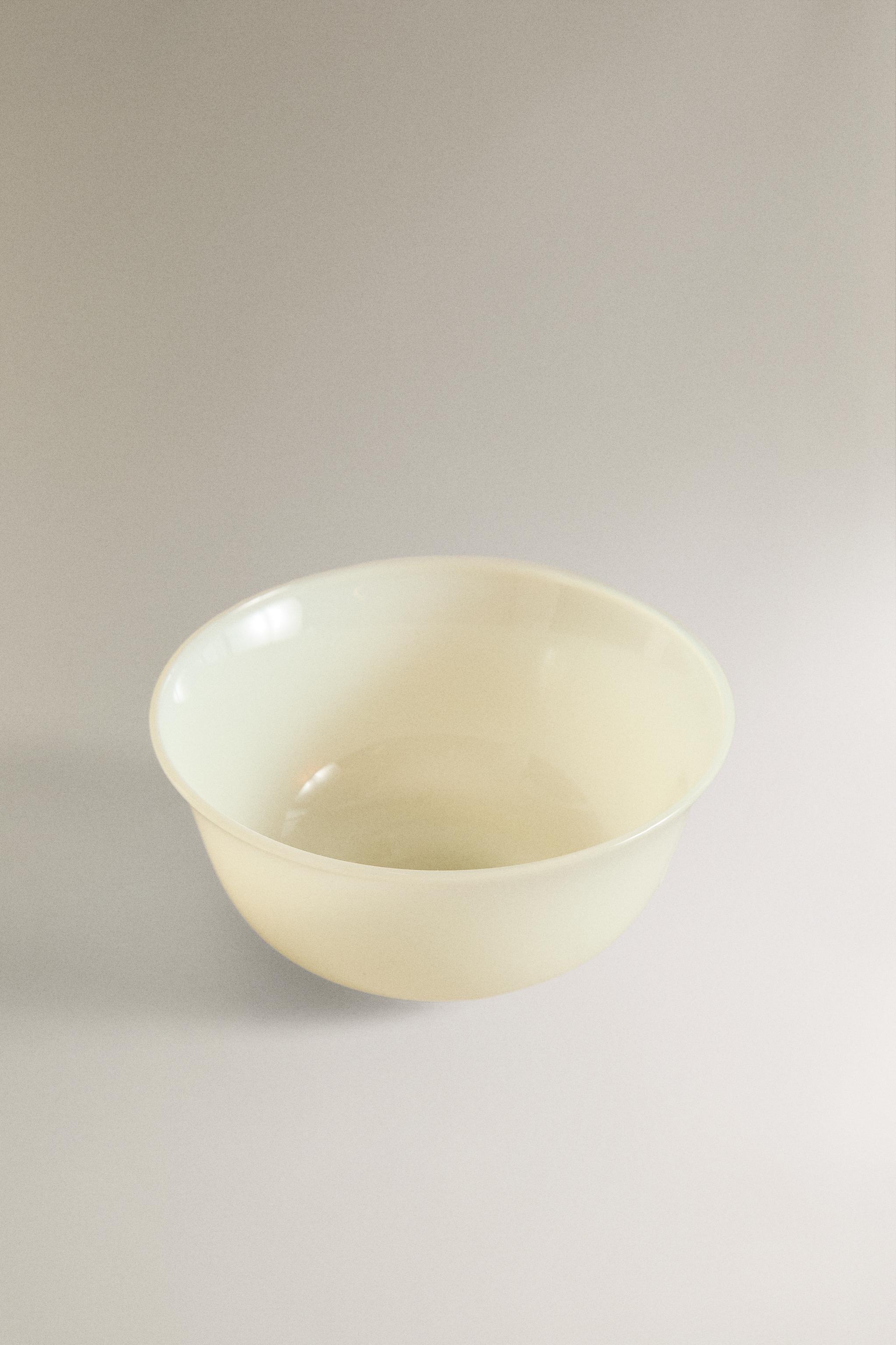TRANSLUCENT BOROSILICATE GLASS BOWL