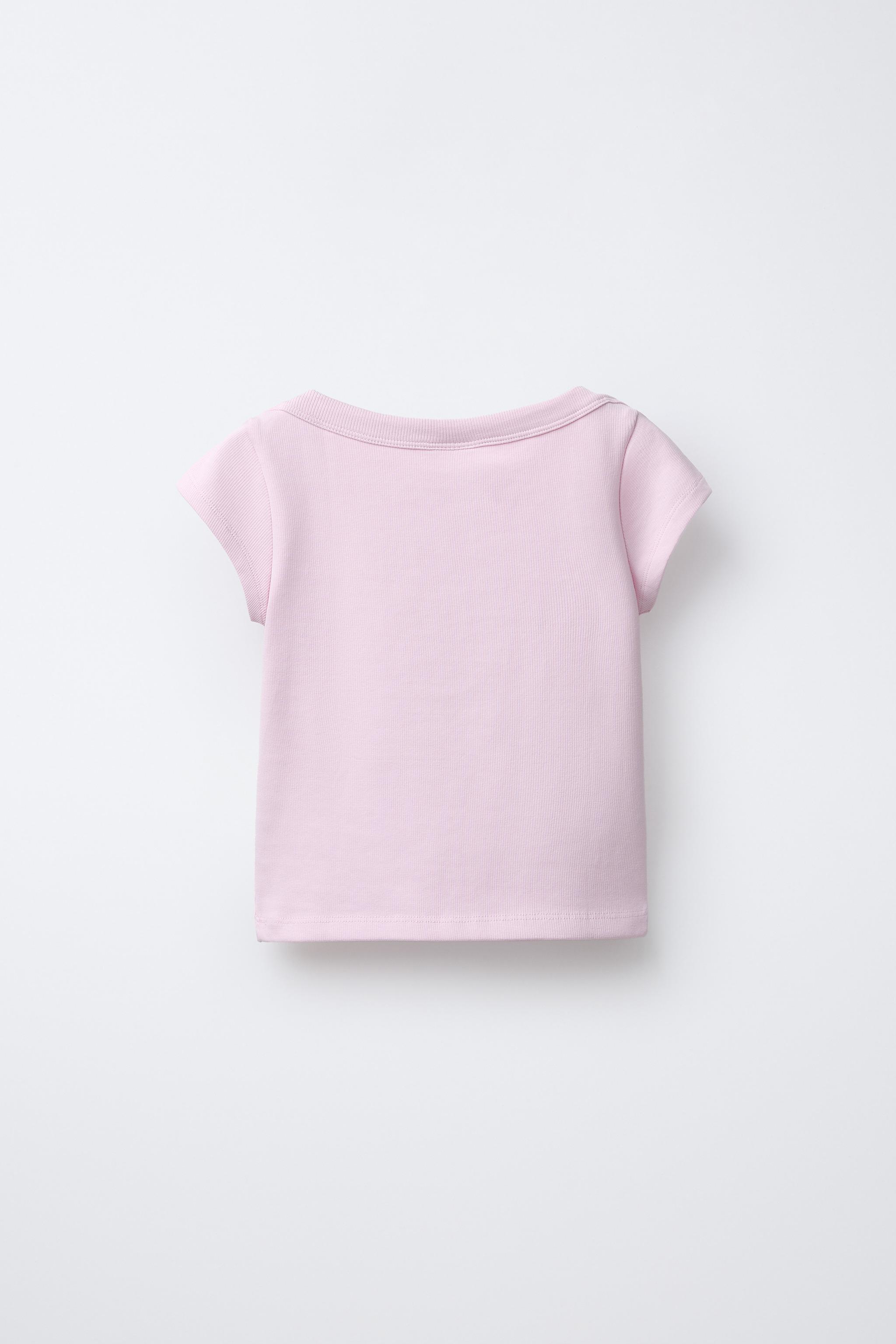 BOAT NECK T-SHIRT - Stripes | ZARA South Africa