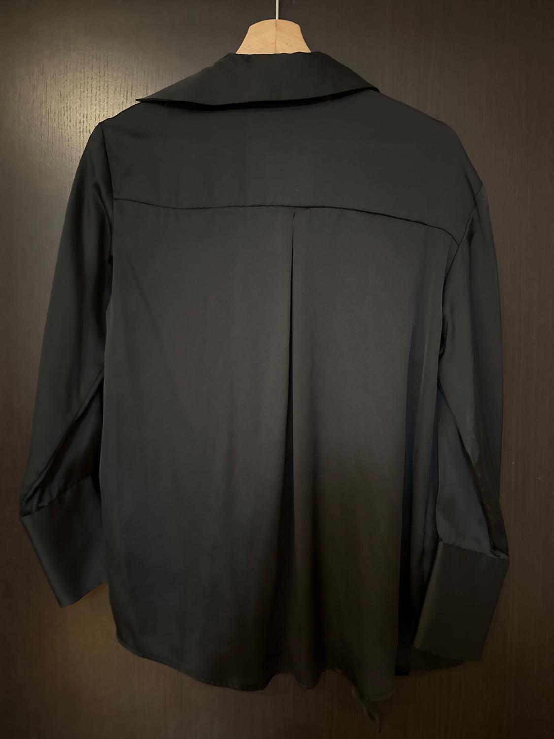 FLOWING SATIN SHIRT - Image 3