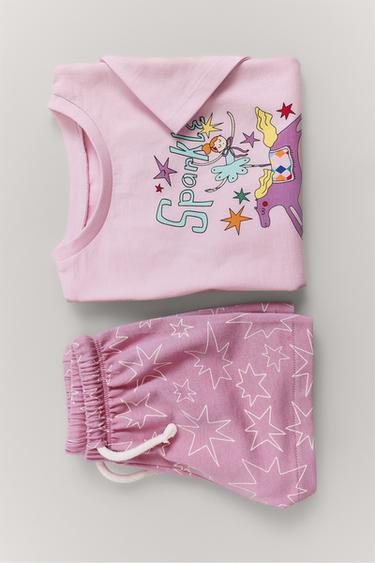 2-6 YEARS/ BALLERINA CIRCUS PRINT PYJAMAS - Pink by Zara