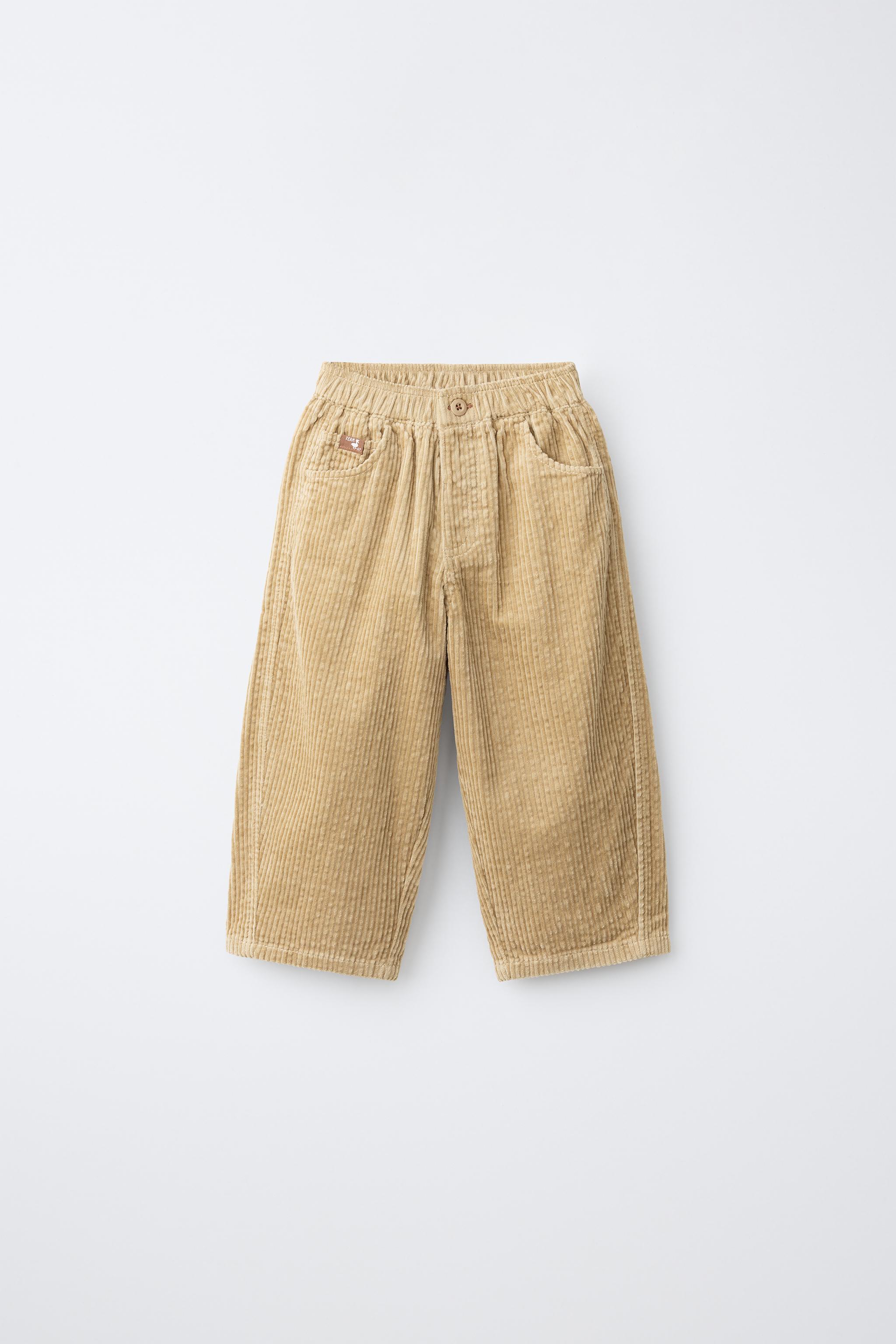 BAGGY SEERSUCKER CORDUROY PANTS
