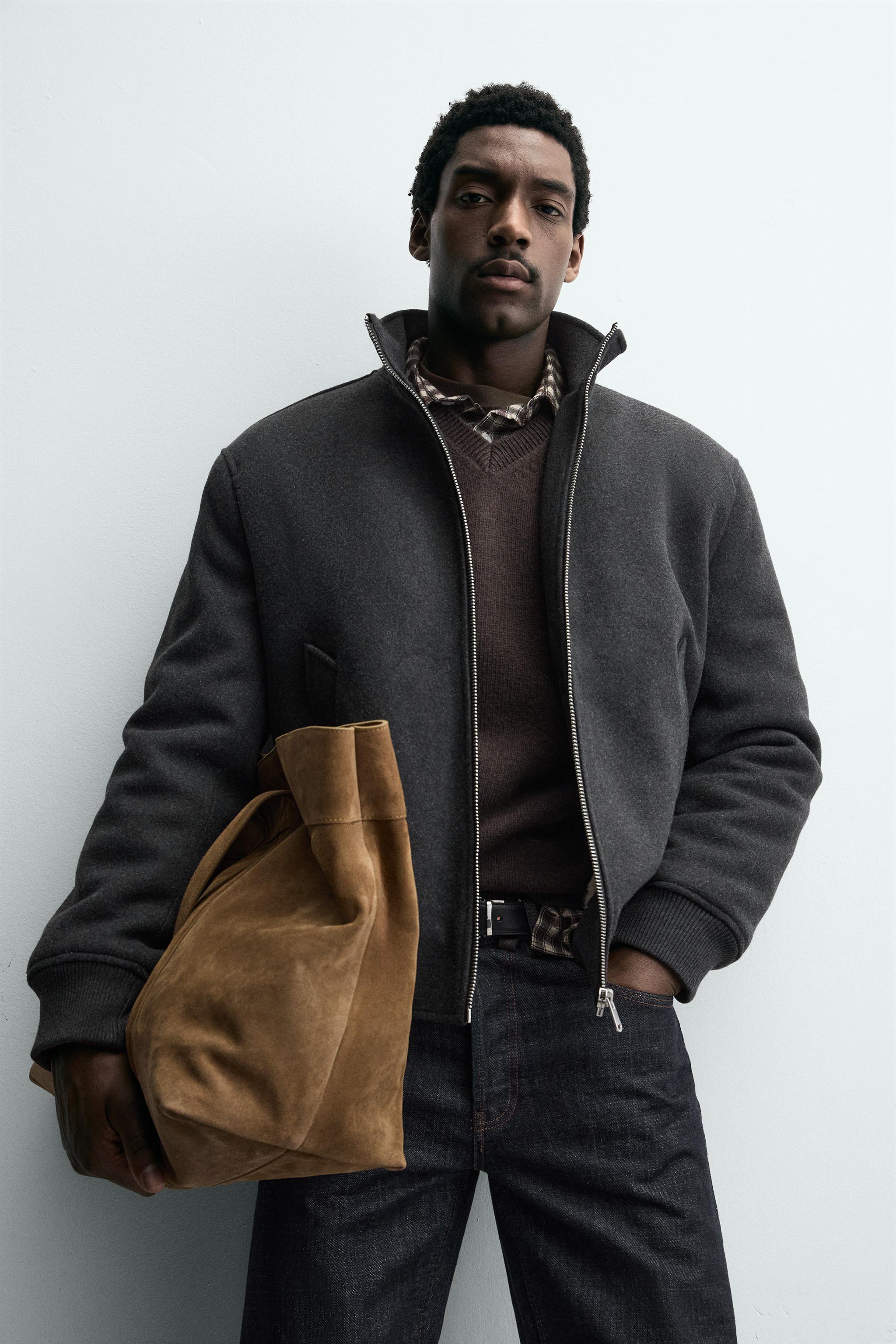 コンビボンバージャケット - チャコールグレー | ZARA Japan / 日本