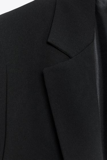 BLAZER PUÑO ESTAMPADO - Negro de Zara