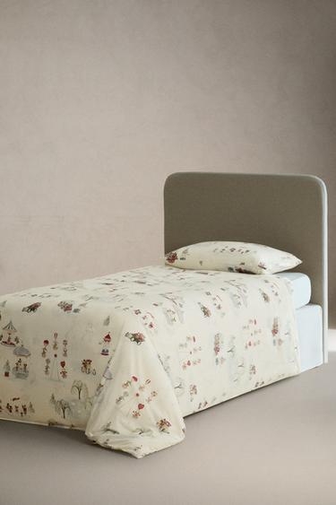 CHILDREN'S CHRISTMAS DUVET COVER WITH MICE - Multicoloured by Zara - Image 1