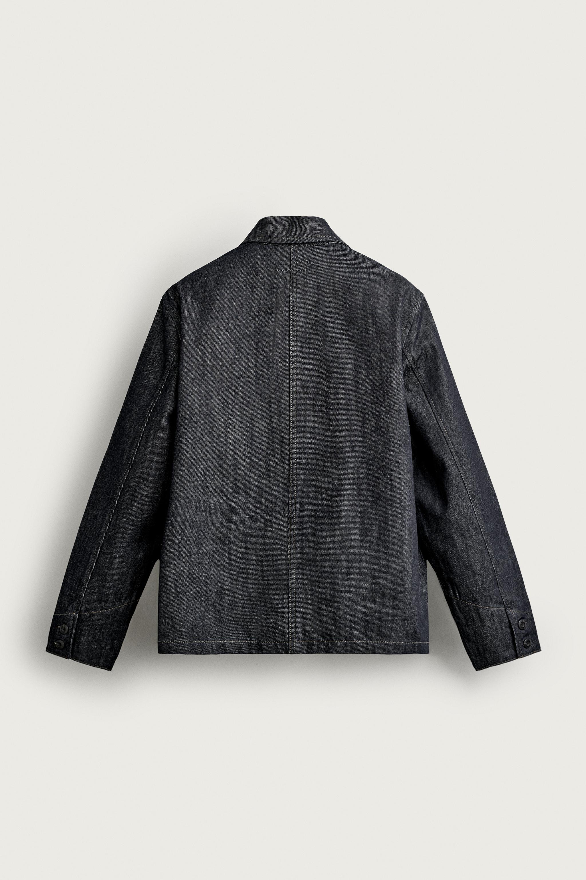 POCKET DENIM OVERSHIRT