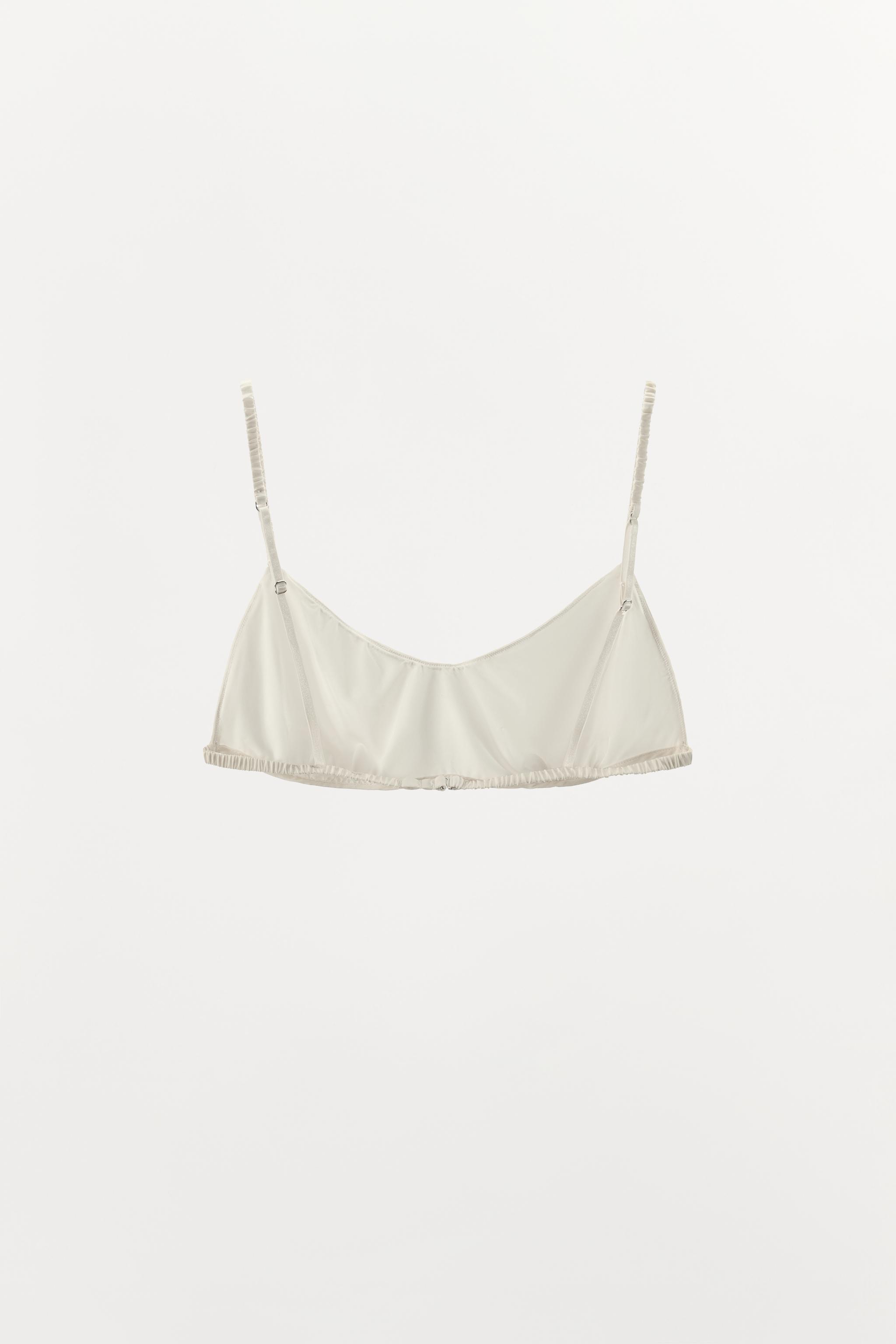 SILK BRALETTE