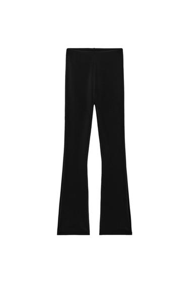 PANTALÓN TOBILLERO STRETCH - Negro de Zara