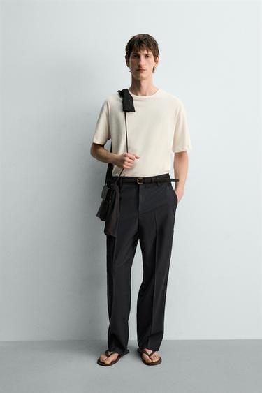 T-SHIRT RELAXED FIT COTON - LIN - Blanc de Zara - Image 0
