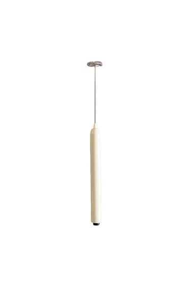 STAINLESS STEEL MILK FROTHER - Cream by Zara