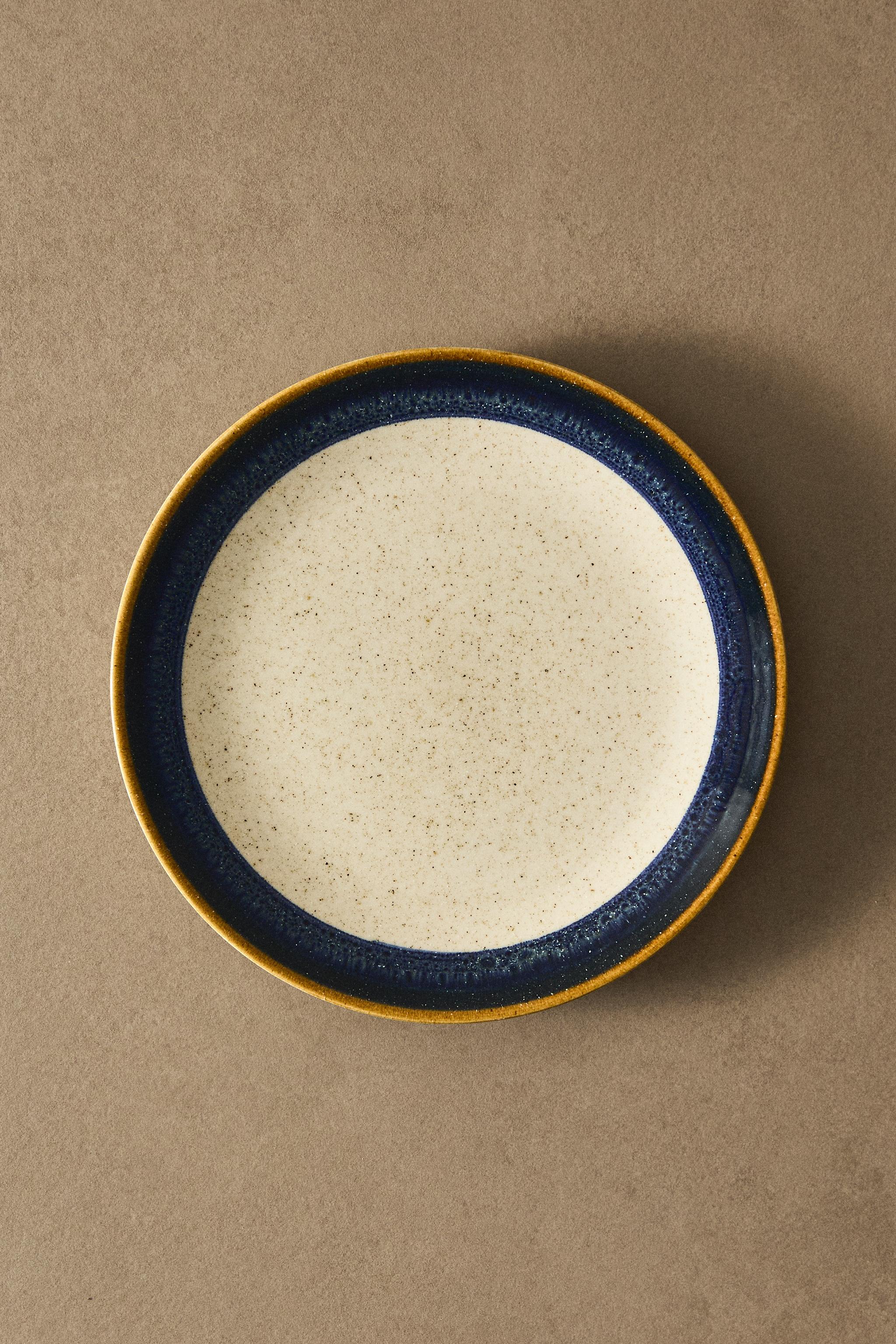 ASSIETTE À DESSERT GRÈS