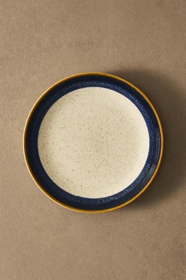STONEWARE DESSERT PLATE - Blue by Zara - Image 5