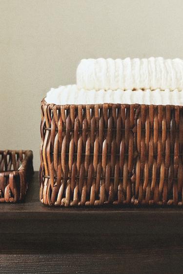 RECTANGULAR HAMPERS - Brown by Zara