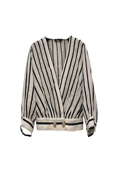 CAMICIA CORTA 100LINO