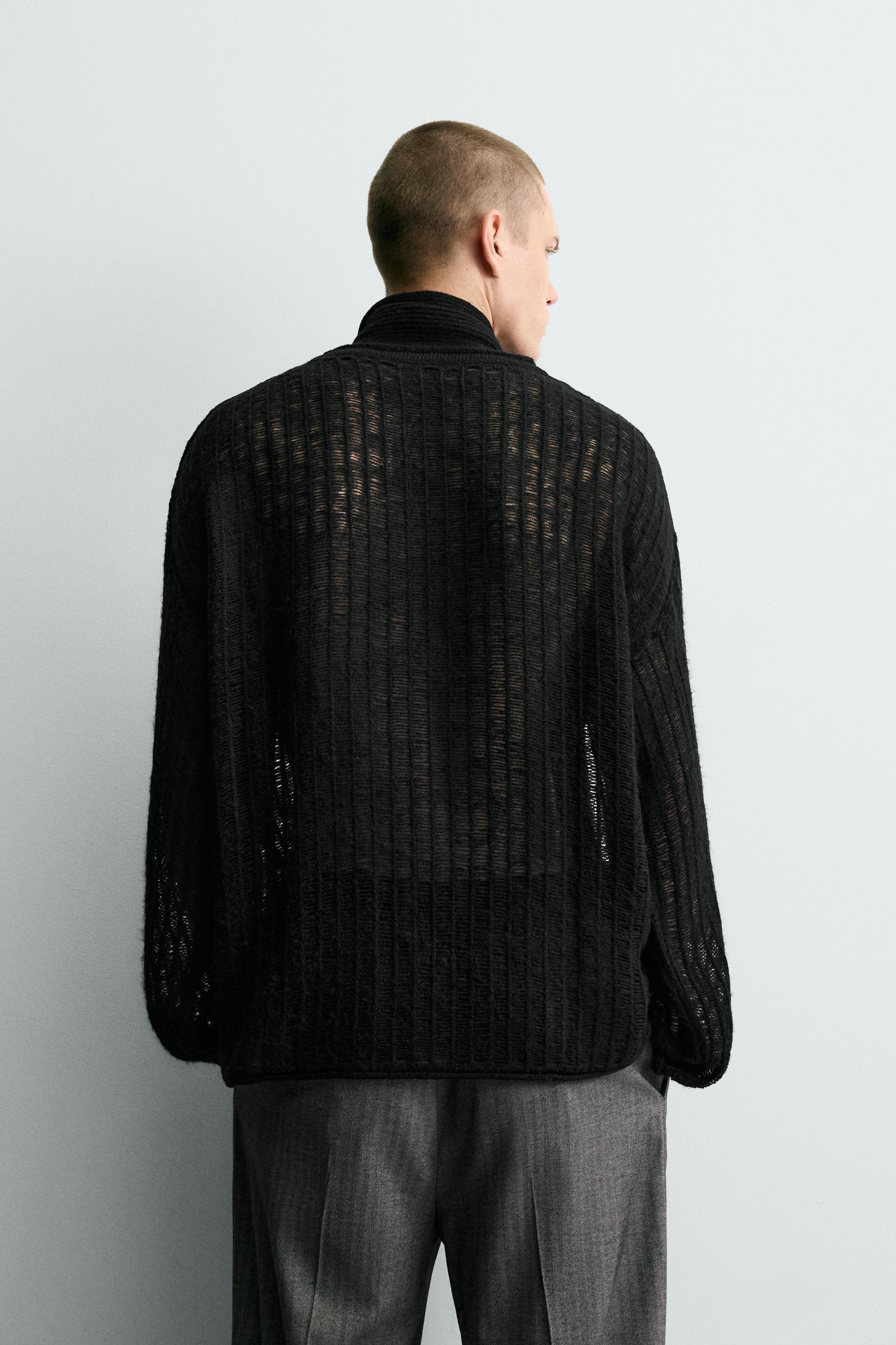 OPEN WEAVE JUMPER