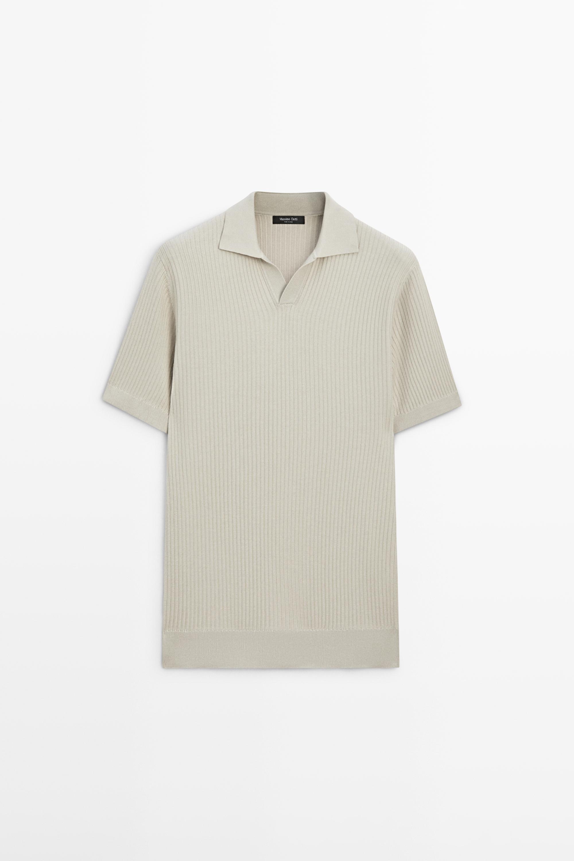 Polo en maille regular fit coton