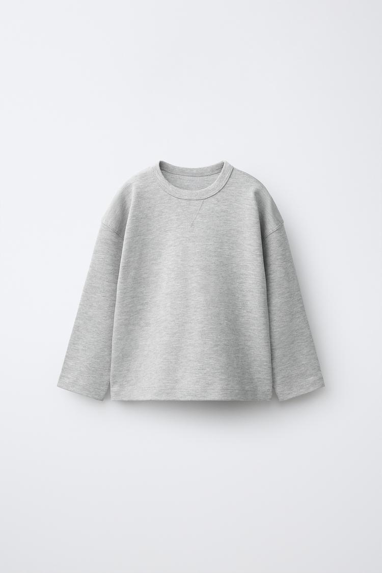 Camiseta lisa interlock