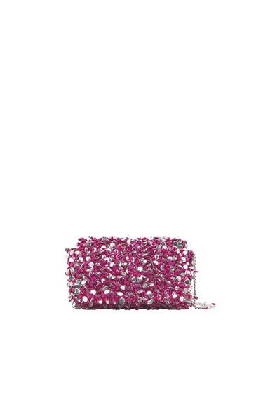 SEQUINNED SHOULDER BAG