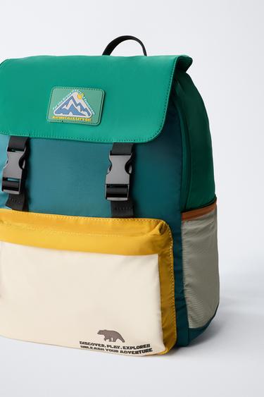 CAMPING BACKPACK - Multicoloured by Zara